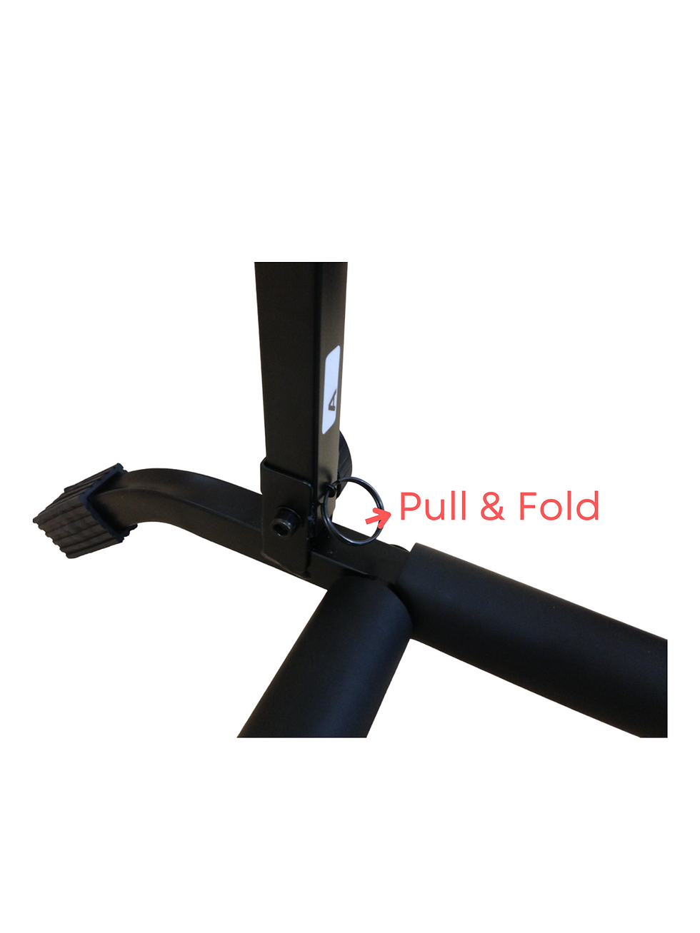Thumbnail: Haze GS014 Metal 3-Guitar Stand/Storage & Display Rack, Foldable