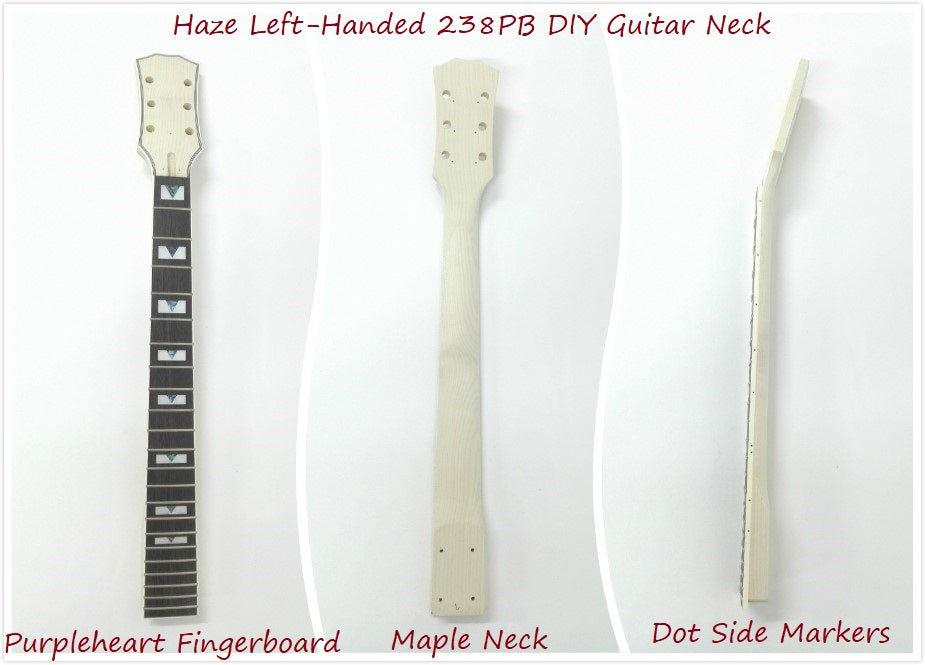 Thumbnail: Electric guitar DIY neck E238PB, 22 Fret, Right and Left Handed