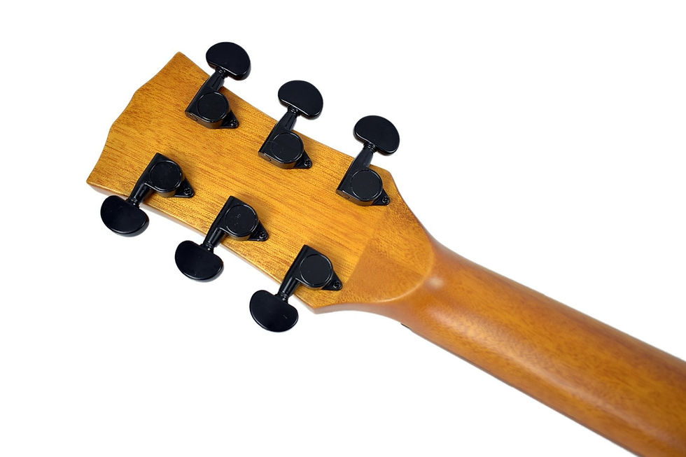 Thumbnail: Klema K200JC Solid Canadian Cedar Top Flamed Mahogany Body Jumbo Acoustic Guitar