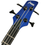 Thumbnail: 1/2 Size HAZE Electric Bass Guitar, Navy Metallic Blue 24 Frets, SBG385JB34