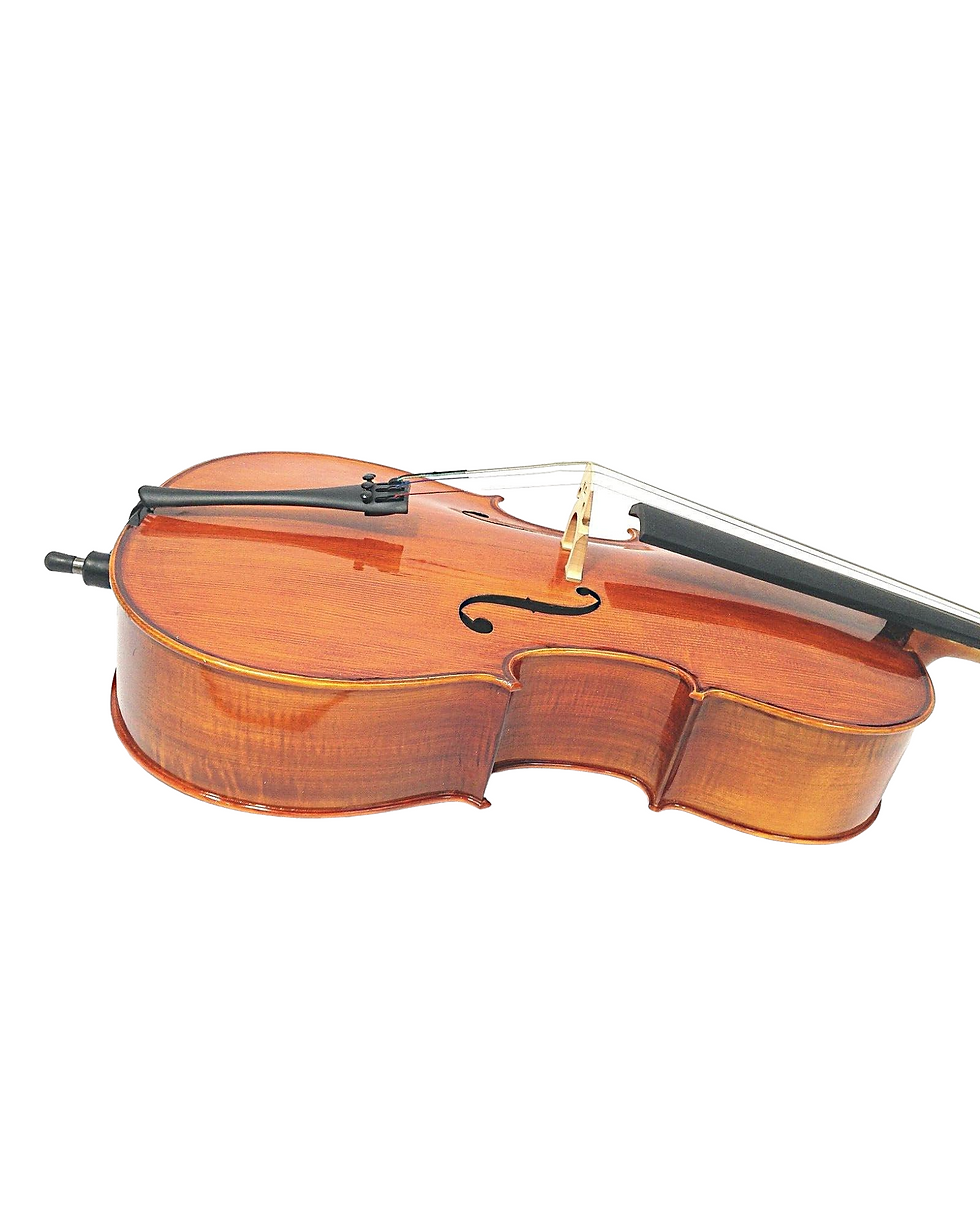 Thumbnail: Symphony Solid wood handmade cello outfit LTC1150, 4/4 3/4 1/2 1/4 and 1/8 Size