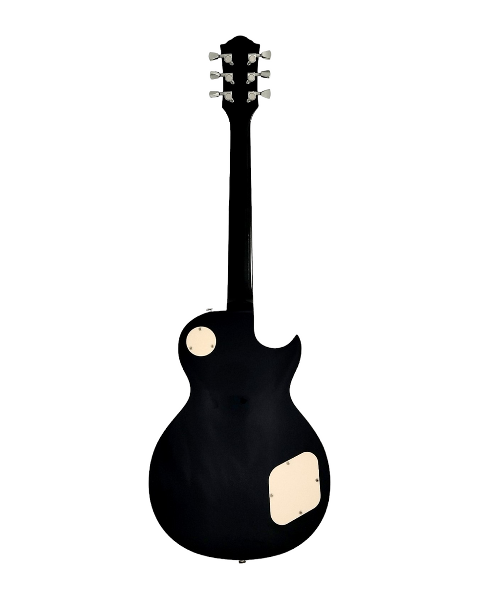 Thumbnail: Haze Left Handed HH Maple Electric Guitar - Vintageburst SEG277BSLH with Accesso