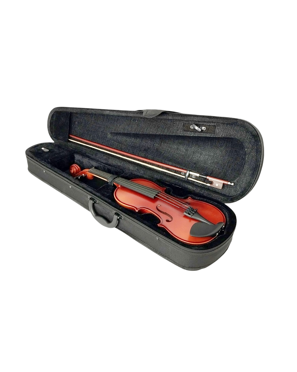 Thumbnail: Caraya MV001VT 4/4,3/4,1/2 size Violin outfit w/Extra strings, Foam Hard Case, B