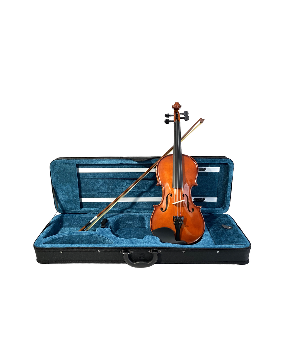 Thumbnail: Caraya MV001 4/4-1/16 size Violin outfit w/Extra strings, Foam Hard Case, Bow, R
