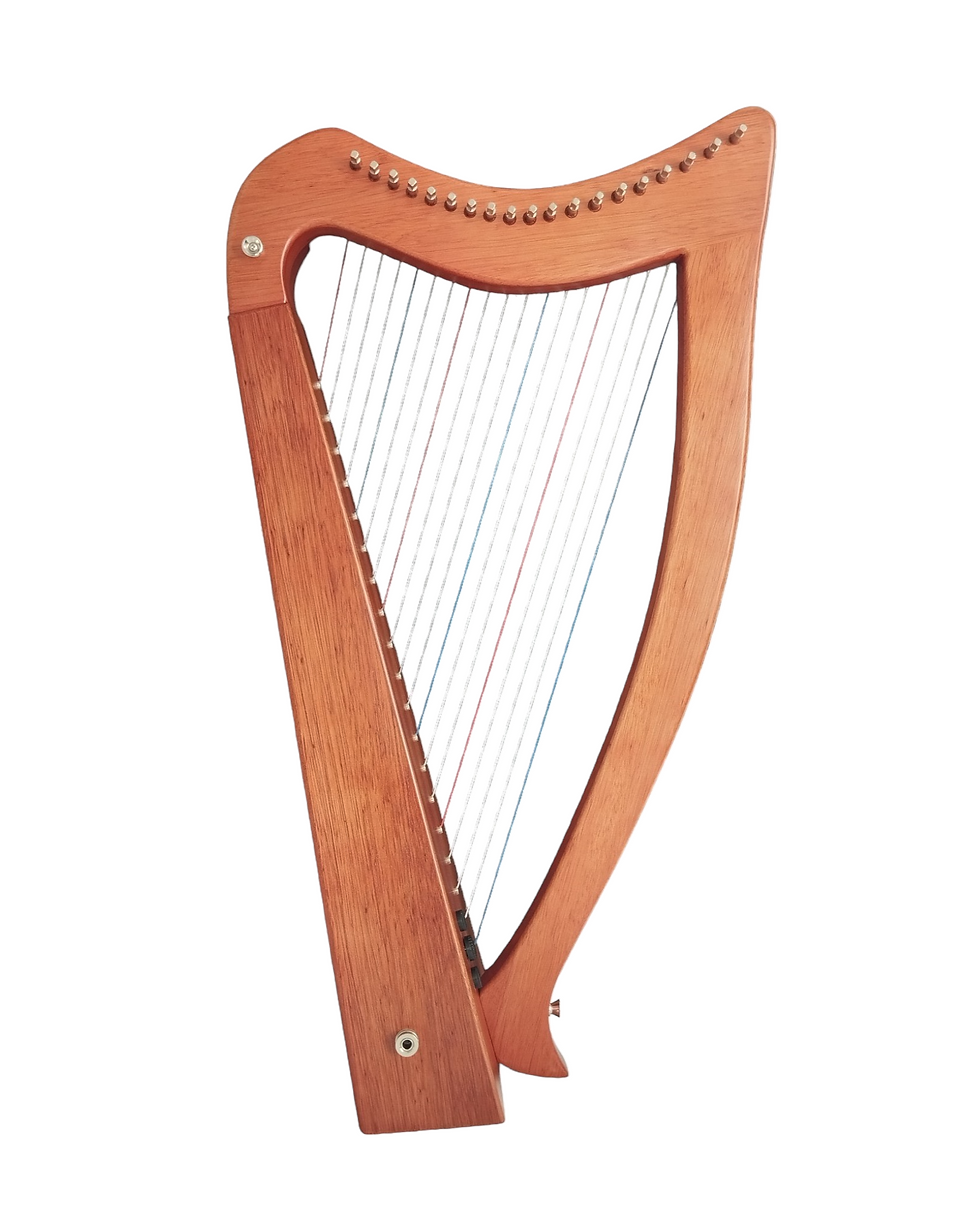 Thumbnail: Harmony Perfected: Explore the HAZE EQ-Enhanced 19-String Mini Harp- WH19MHEQ