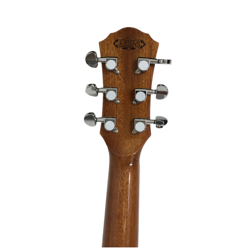 Thumbnail: Kriens KA430CSB Flame Maple Top Built-In Fishman Pickup/Tuner OM Cutaway Acousti