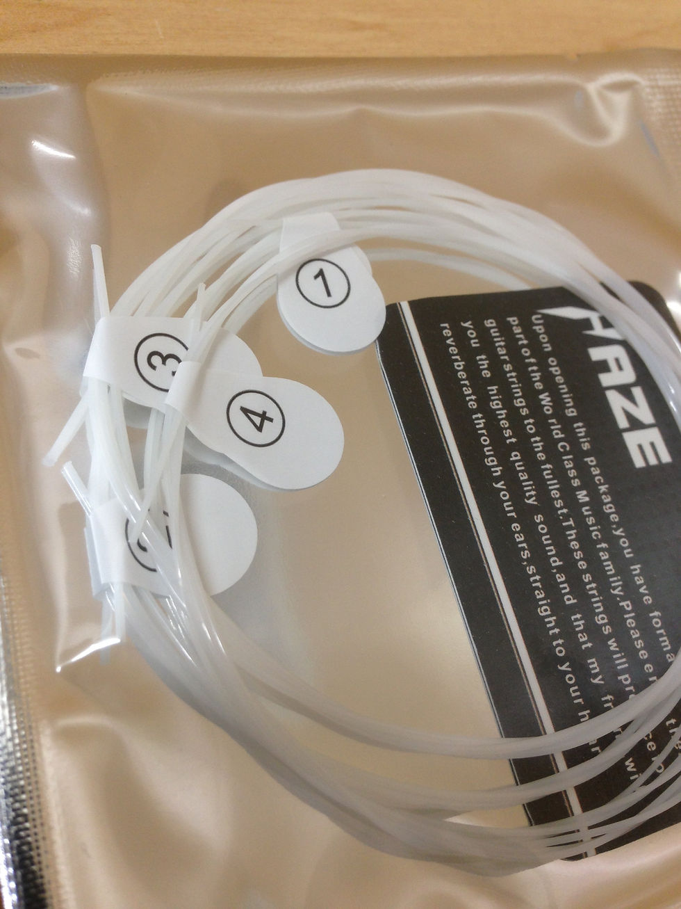 Thumbnail: Haze DU23 Ukulele Nylon String for + 1 Pick