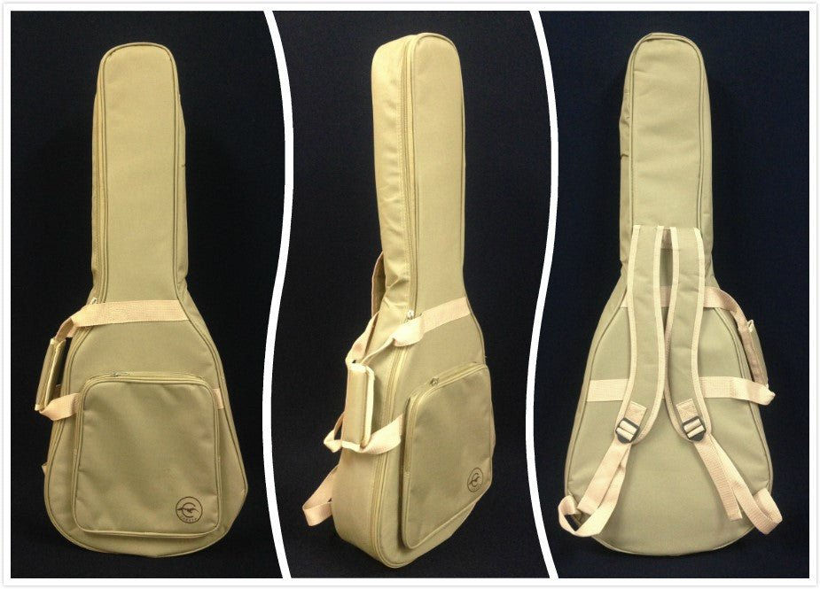 Thumbnail: Caraya P301210EQ Built-In Pickups/Tuner Thin-V Neck Acoustic Guitar - Natural