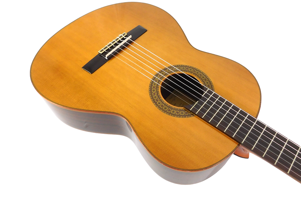 Thumbnail: Miguel Almeria Solid Cedar & Rosewood Classical Guitar - Natural S26S (20CR)