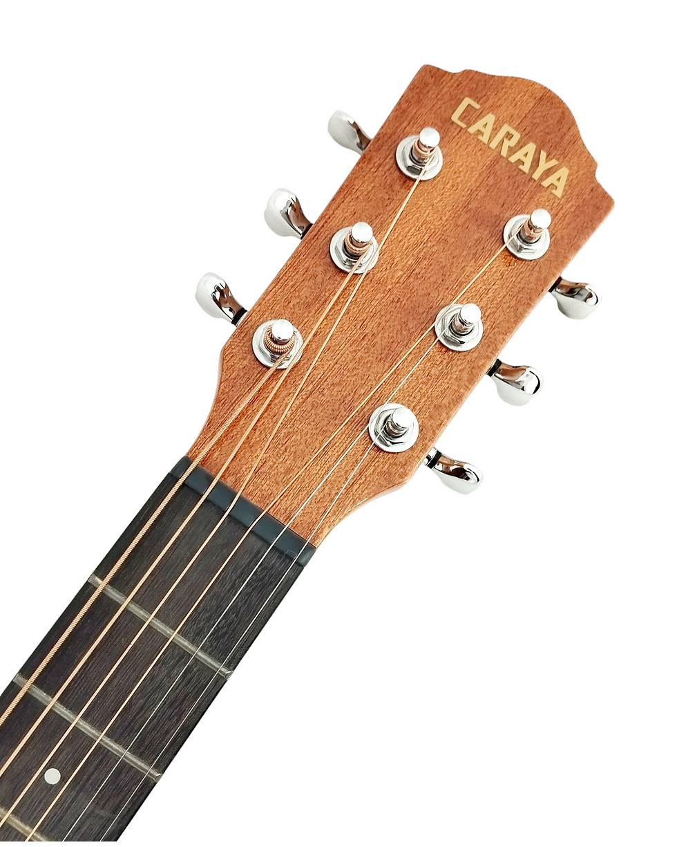 Thumbnail: Caraya D36SAC All Mahogany Traveller Guitar