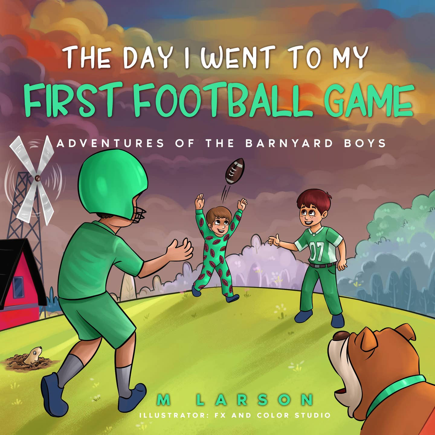 The Day I Went To My First Football Game Children's Book