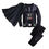 Thumbnail: Darth Vader PJs 3 piece cape shirt pants