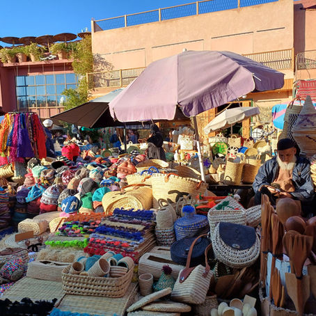 Medina souk Marrakesh Marocco