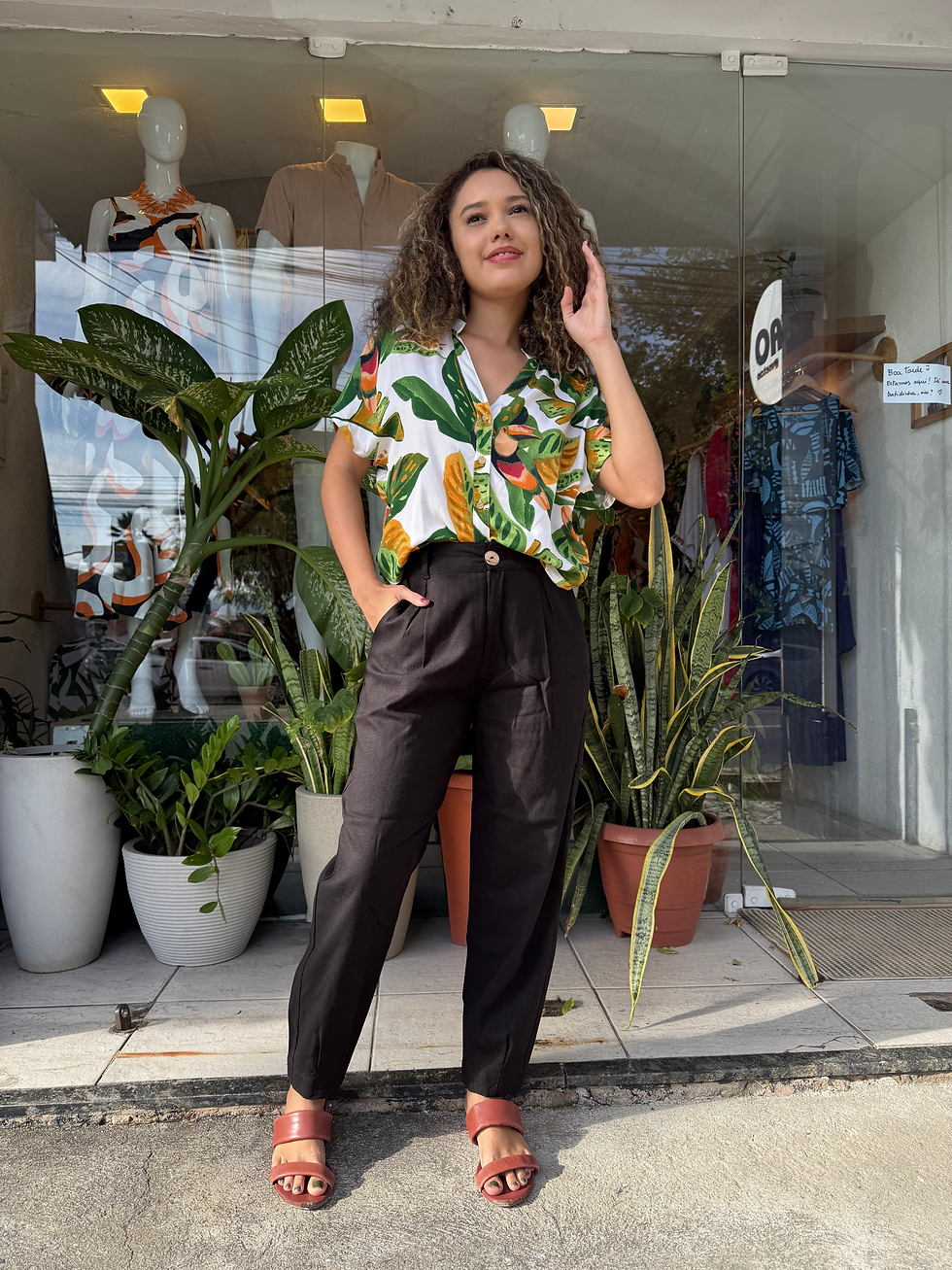 Miniatura: BLUSA BOTÃO AMAZÔNIA
