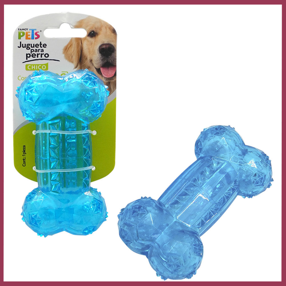 JUGUETE HUESO PRISMA CH C/SONIDO