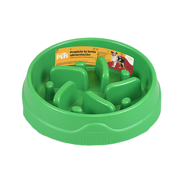 Miniatura: PLATO PLASTICO ALIMENTACION LENTA MED