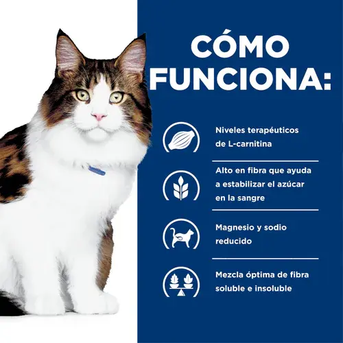 Miniatura: Alimento Hill's Prescription Diet w/d Multi-Beneficios Para Gato 3.9kg