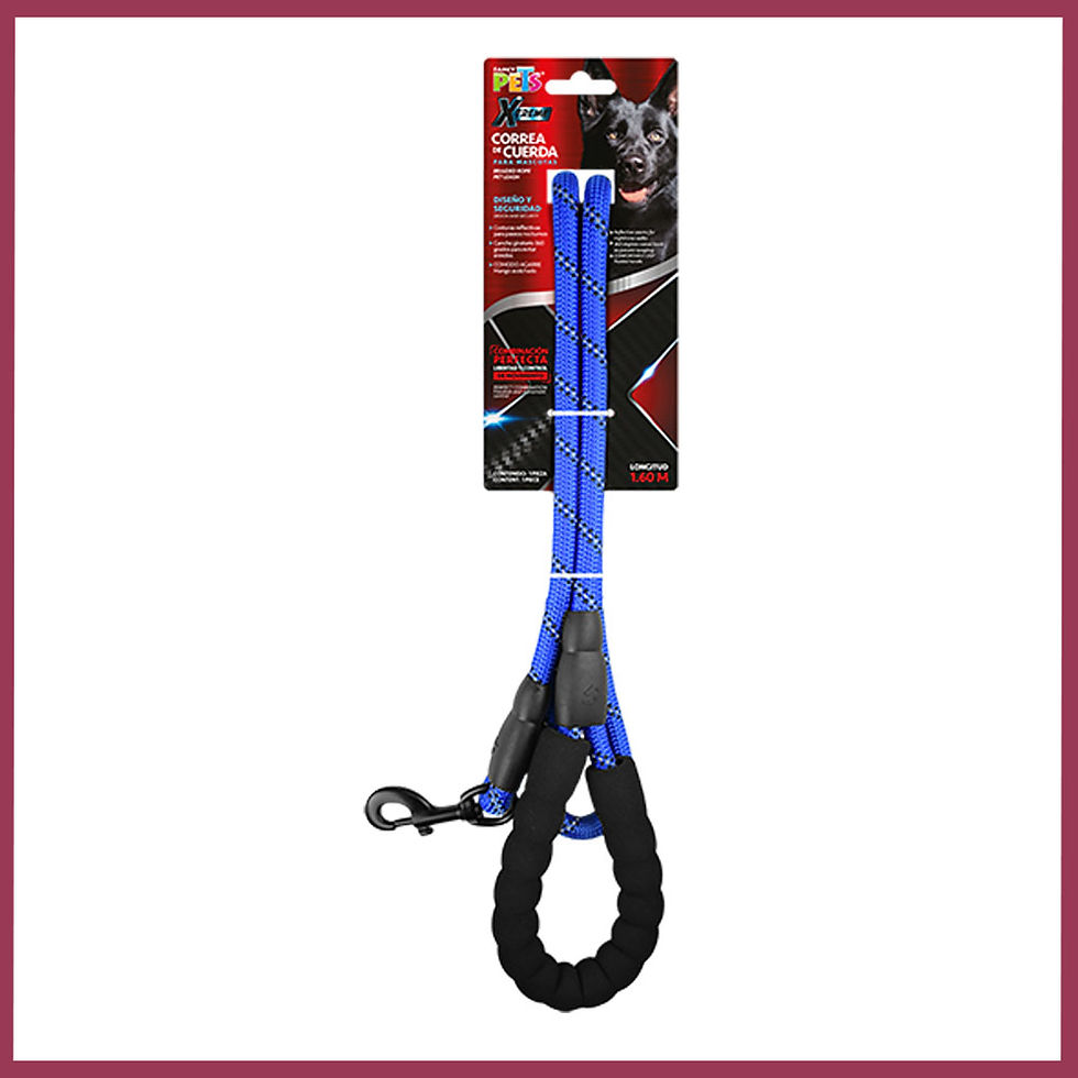 CORREA DE CUERDA P/PERRO 1.60 M