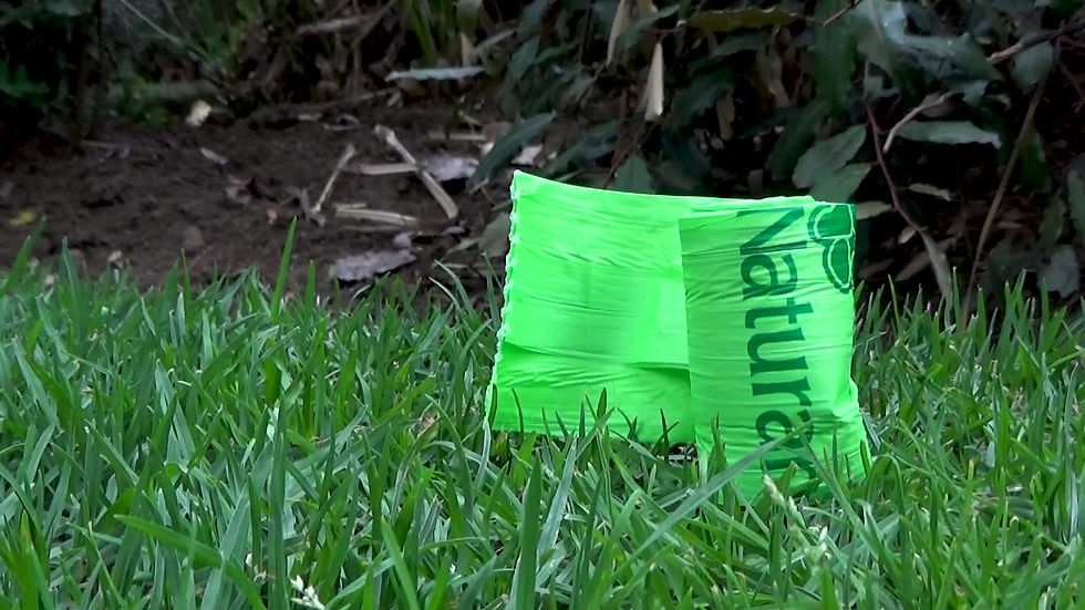 Miniatura: BOLSAS SANITARIAS BIODEGRADABLES 4 ROLLOS / 60 BOLSAS