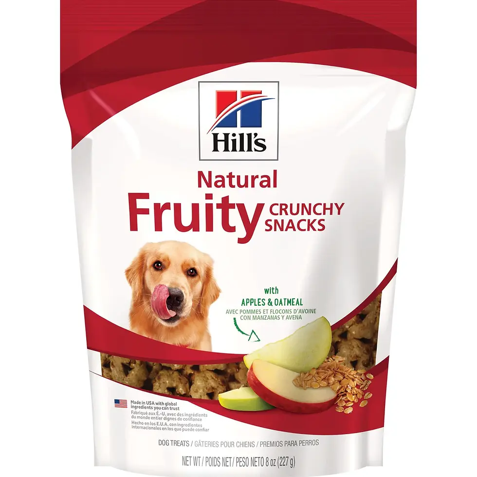 Premios Naturales Hill's Fruity Crunchy con Manzana & Avena 227gr