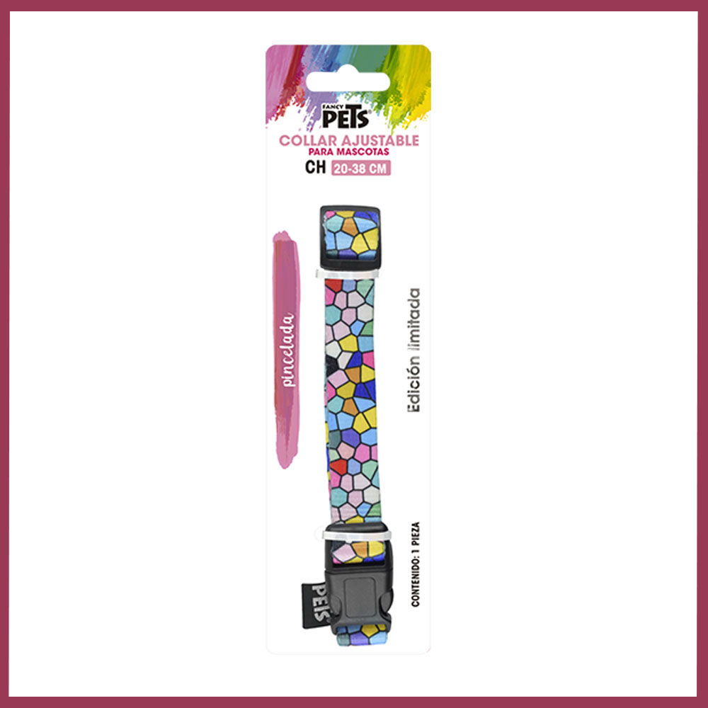 COLLAR CHICO GEO GLASS P/PERRO GALERIA