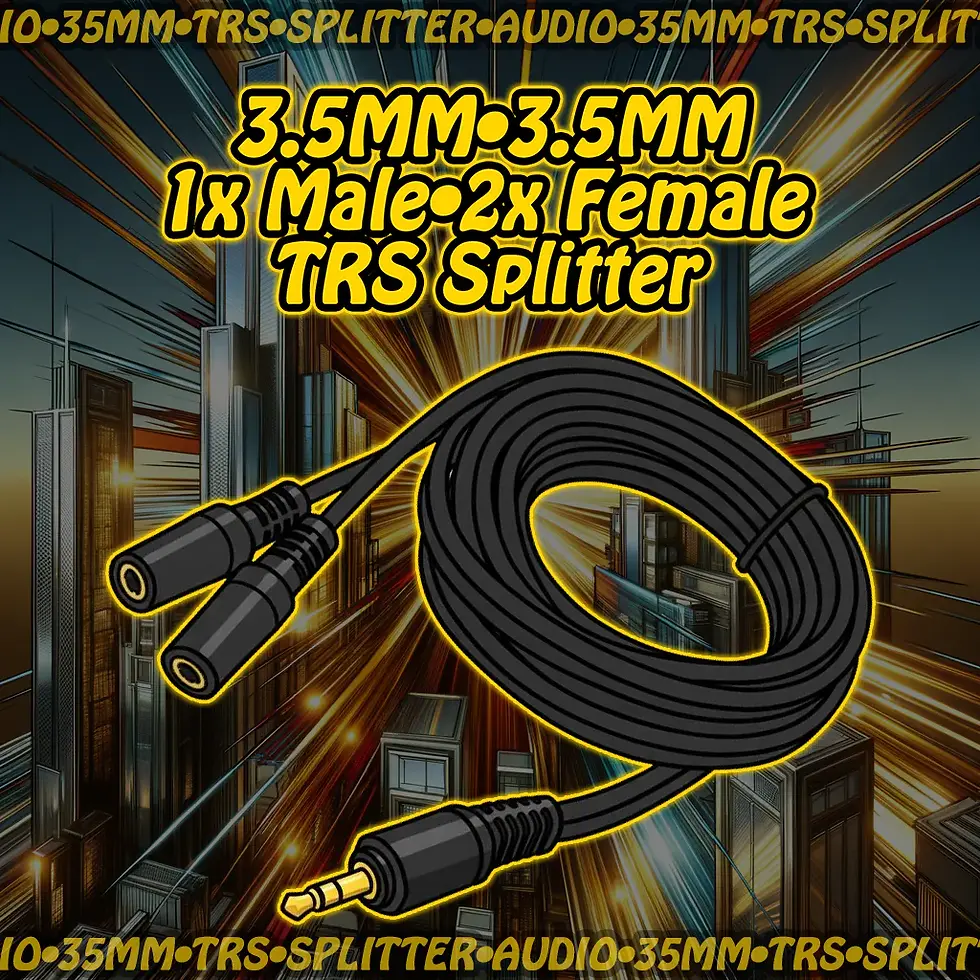 Thumbnail: 3.5mm → 3.5mm TRS Splitter