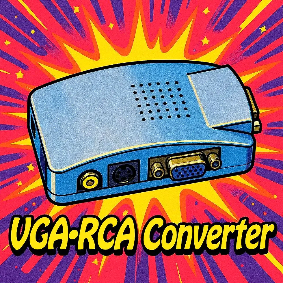 VGA • Composite RCA Converter