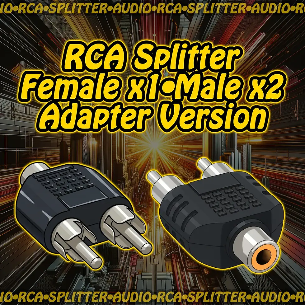 Thumbnail: RCA Splitter • Adapter • Cable