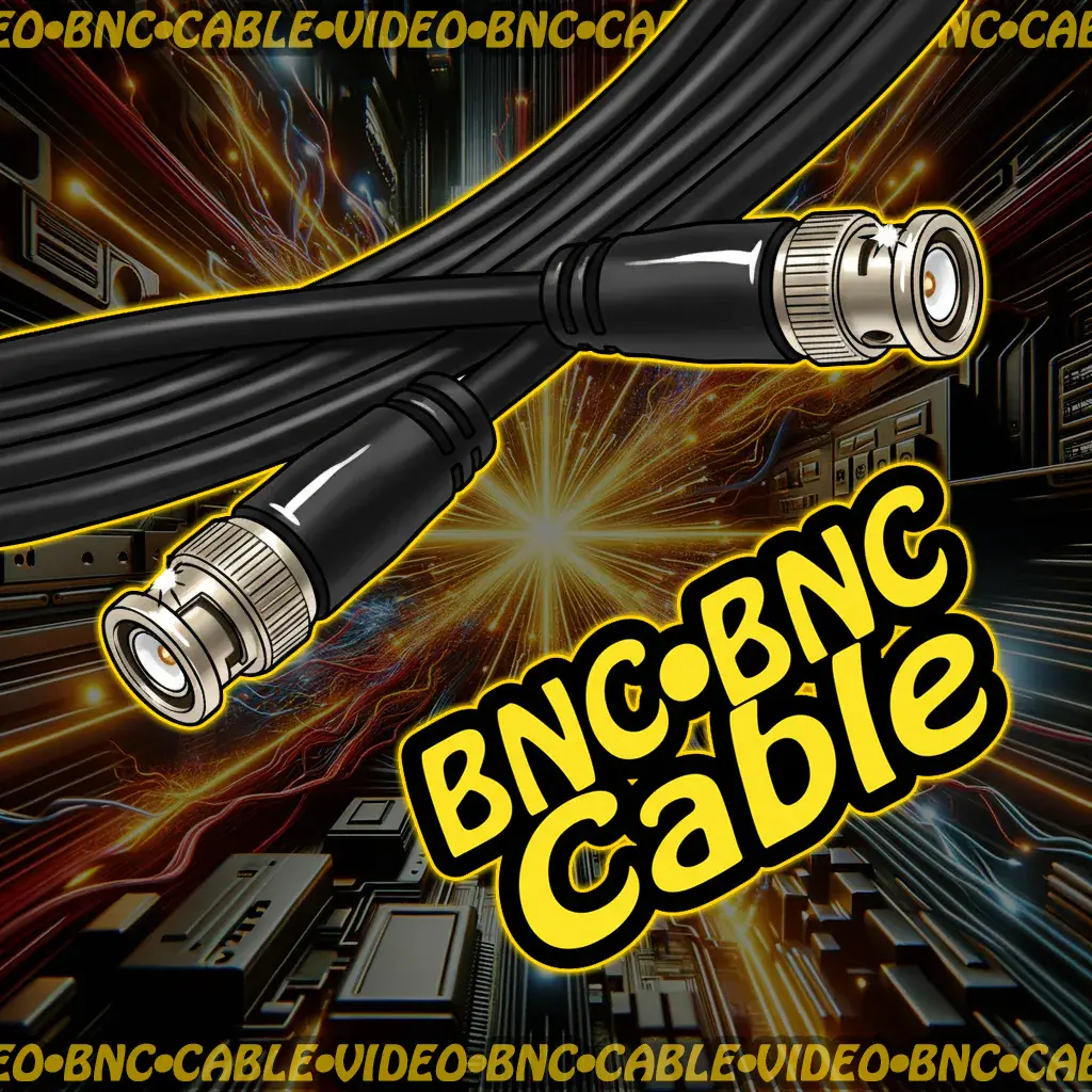 BNC → BNC Cable • Male → Male