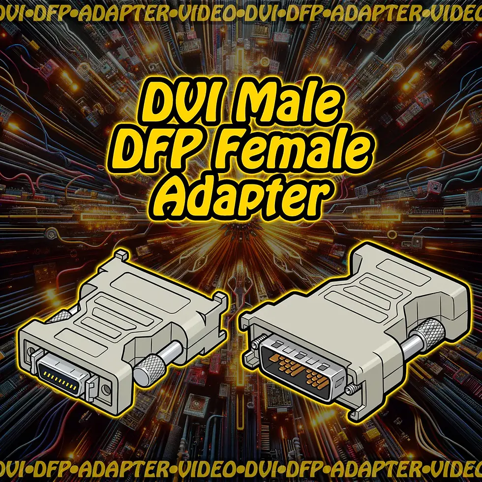 DVI → DFP (MDR20) Adapter