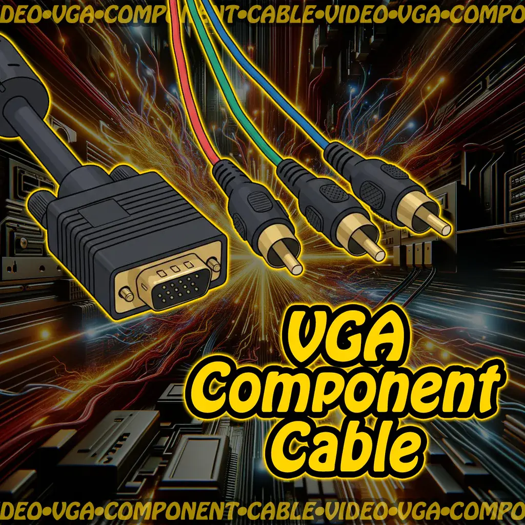 VGA → Component RCA Cable