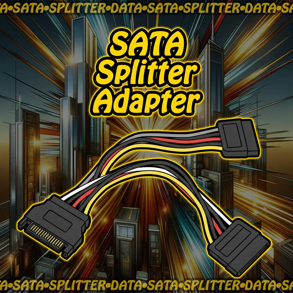 SATA → SATA • Serial ATA Power Splitter Cable