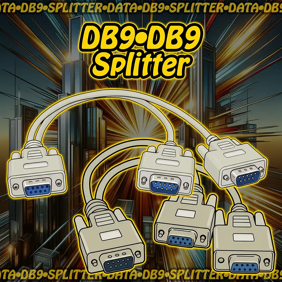 DB9 Serial Splitter