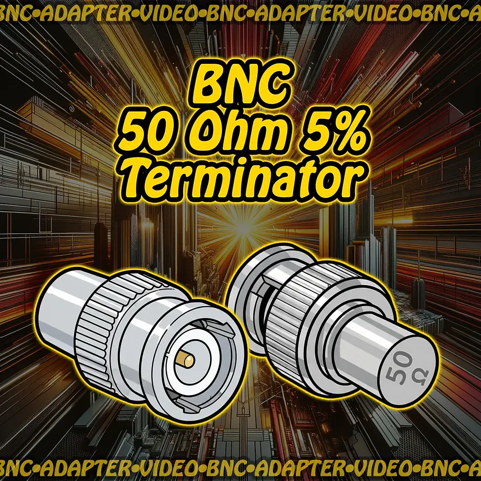 Thumbnail: BNC → BNC Adapter • Coupler • Gender Changer • Terminator