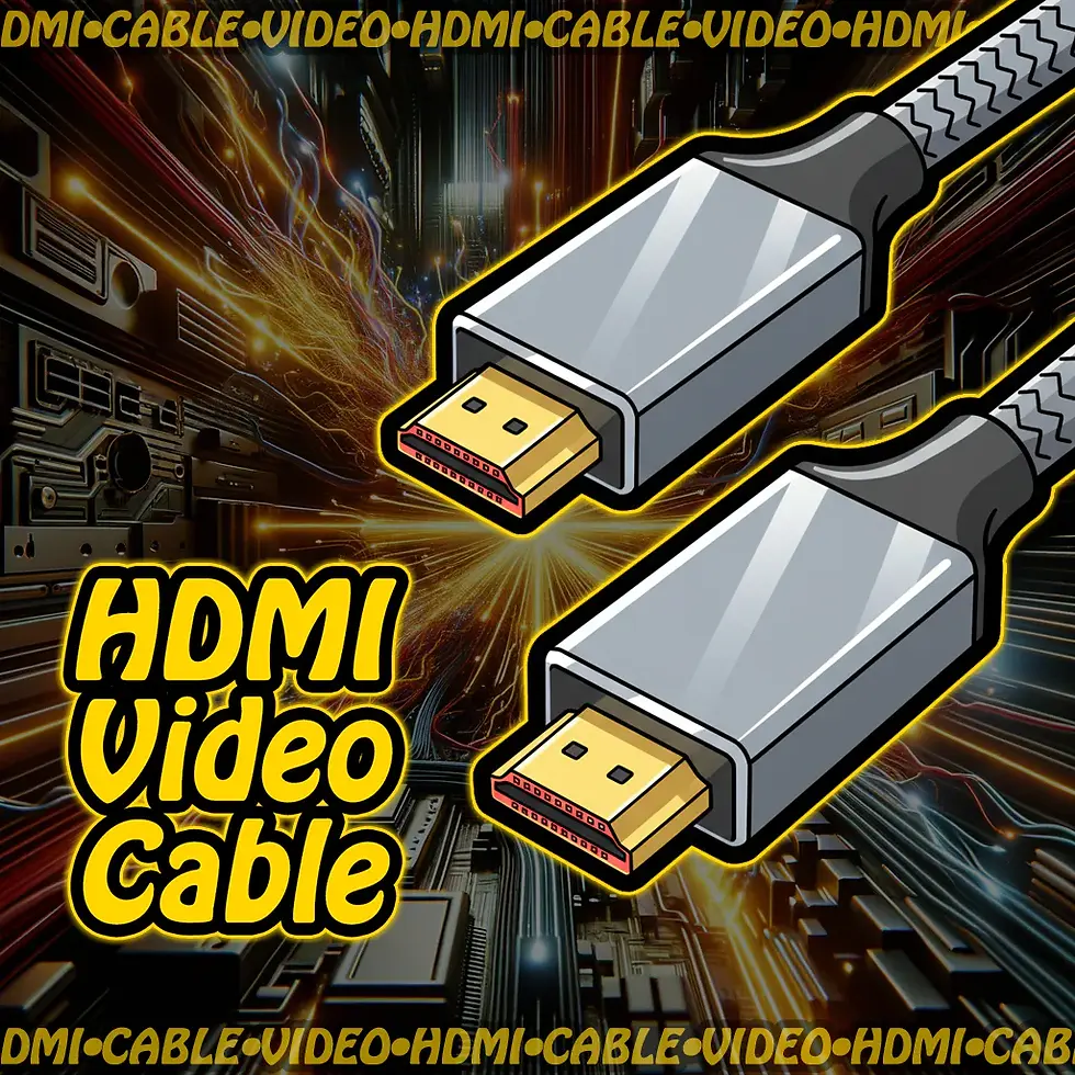 HDMI Video Cable • Male → Male