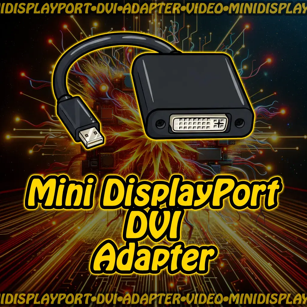 Mini DisplayPort → DVI Adapter