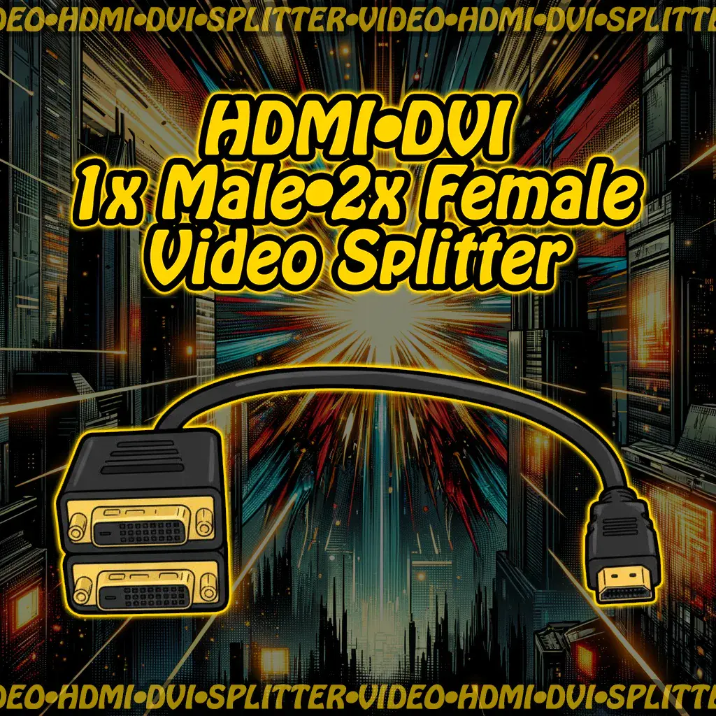 HDMI → DVI Splitter