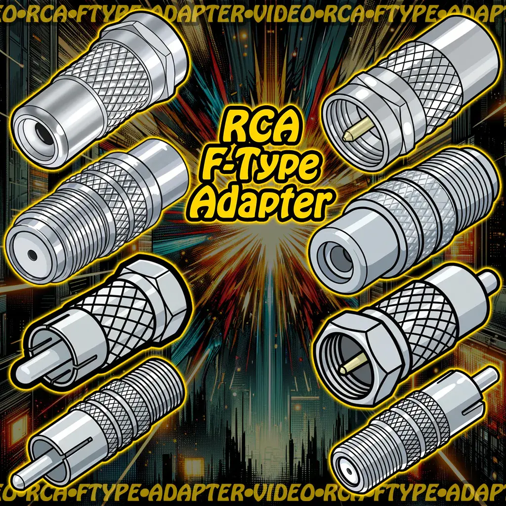 RCA → F-Type Coax Adapter
