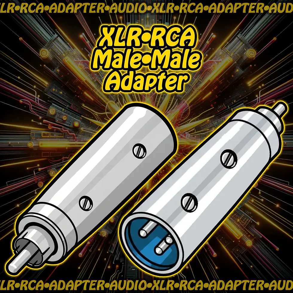 Thumbnail: RCA → XLR Adapter • Bidirectional