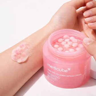 Medicube PDRN Pnk Collagen Capsule cream afbeelding.png