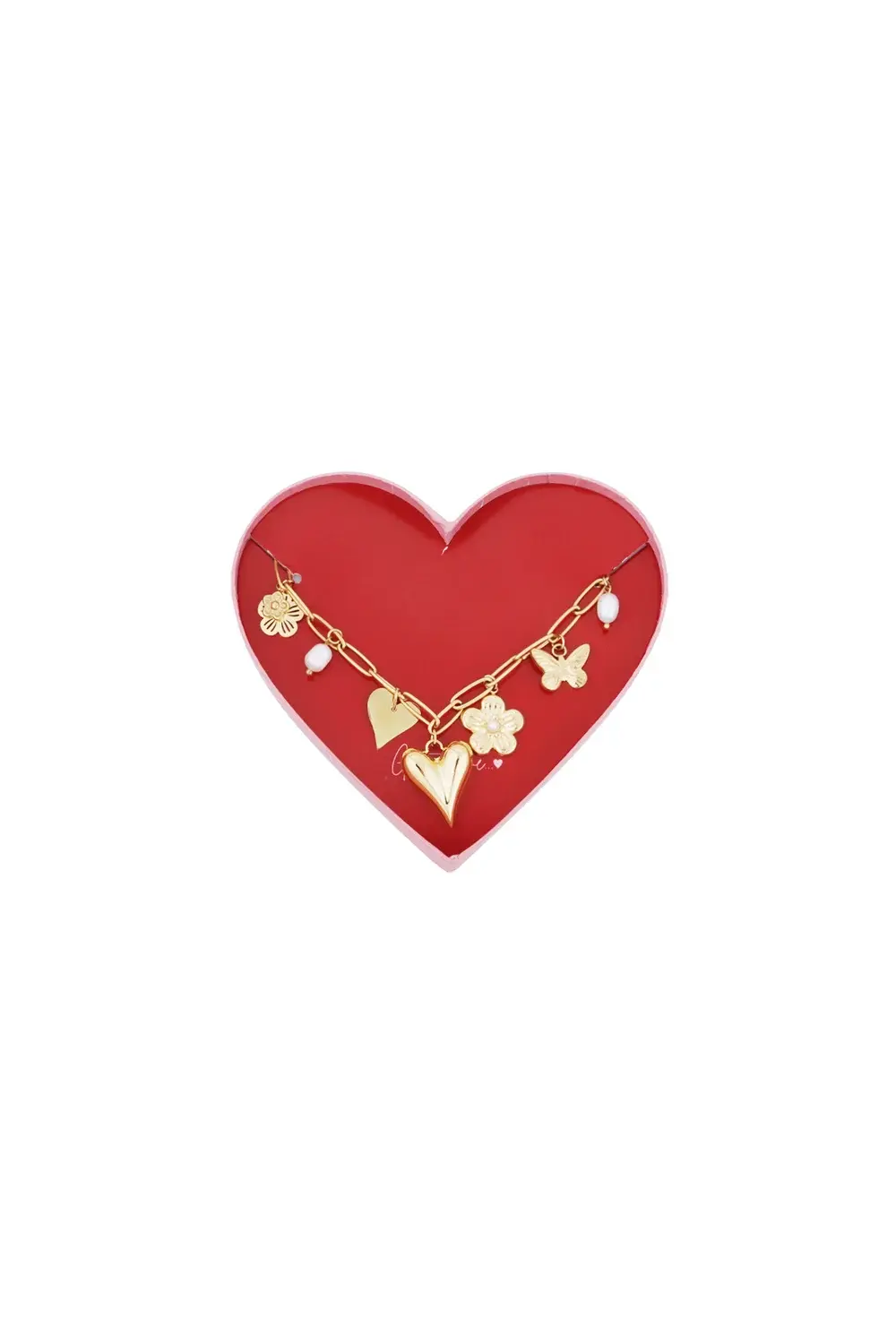 Gift of Love β Schakel Armband (Goudkleur)