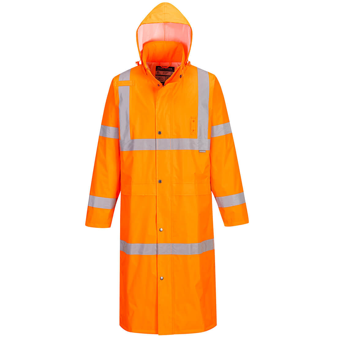 Hi-Vis Classic Rain Coat 48" Orange