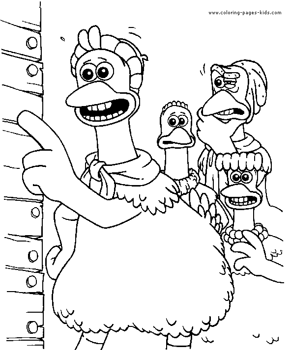 chicken run coloring-page 07.gif