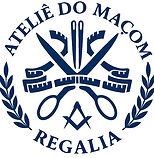 Ensure correct spelling ATELIÊ with circumflex accent, navy blue color, complete logo with