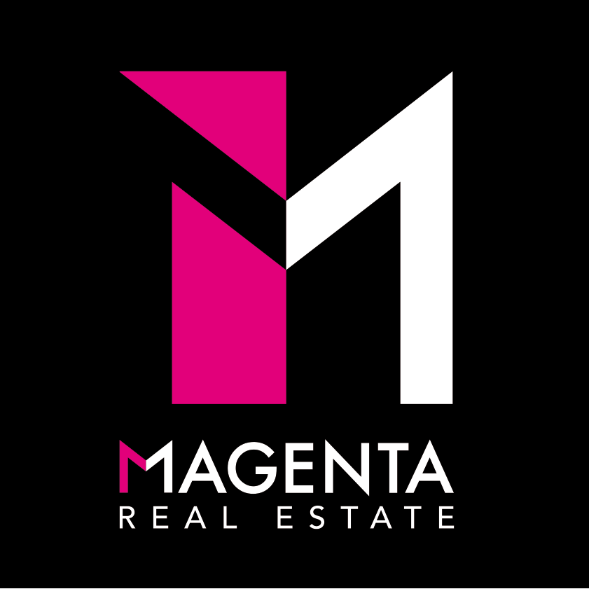 magenta logo, agence immobilière, internet immobilier, chan graphiste, real estate
