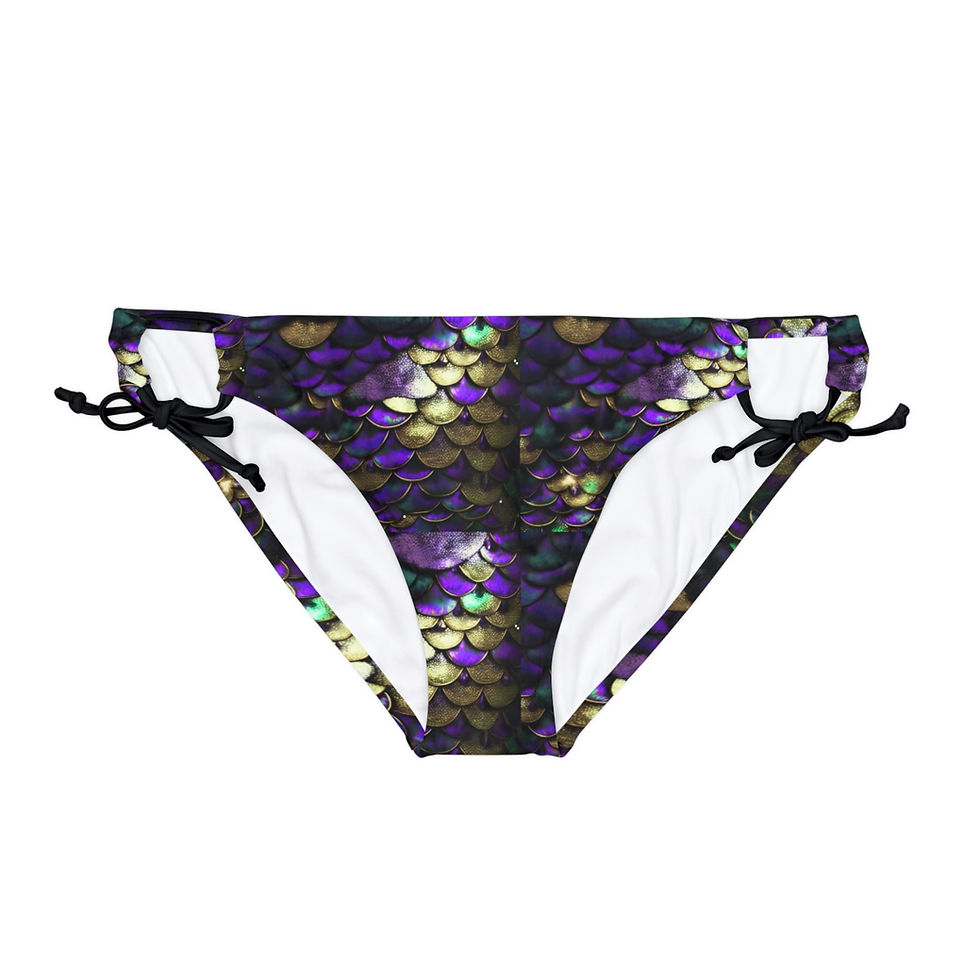 Thumbnail: Loop Tie Side Bikini Bottom