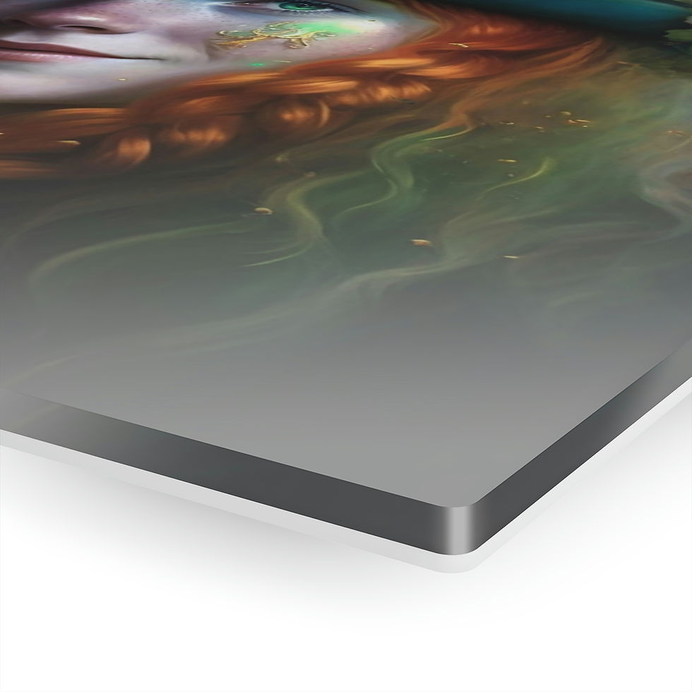 Miniaturbild: Vibrant and Ethereal Acrylic AI Art for Modern Spaces