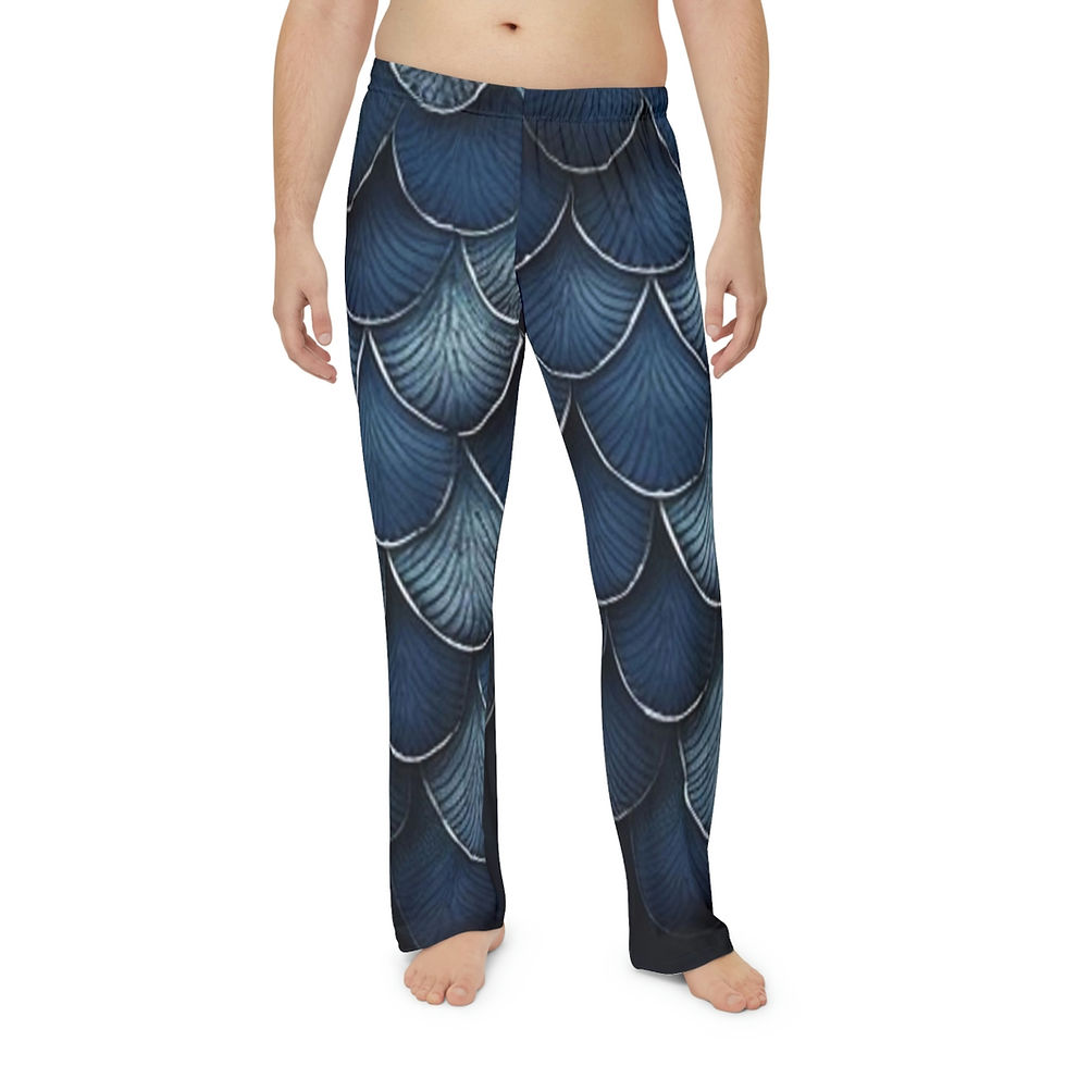 Thumbnail: Dark Mermaid Men's Pajama Pants