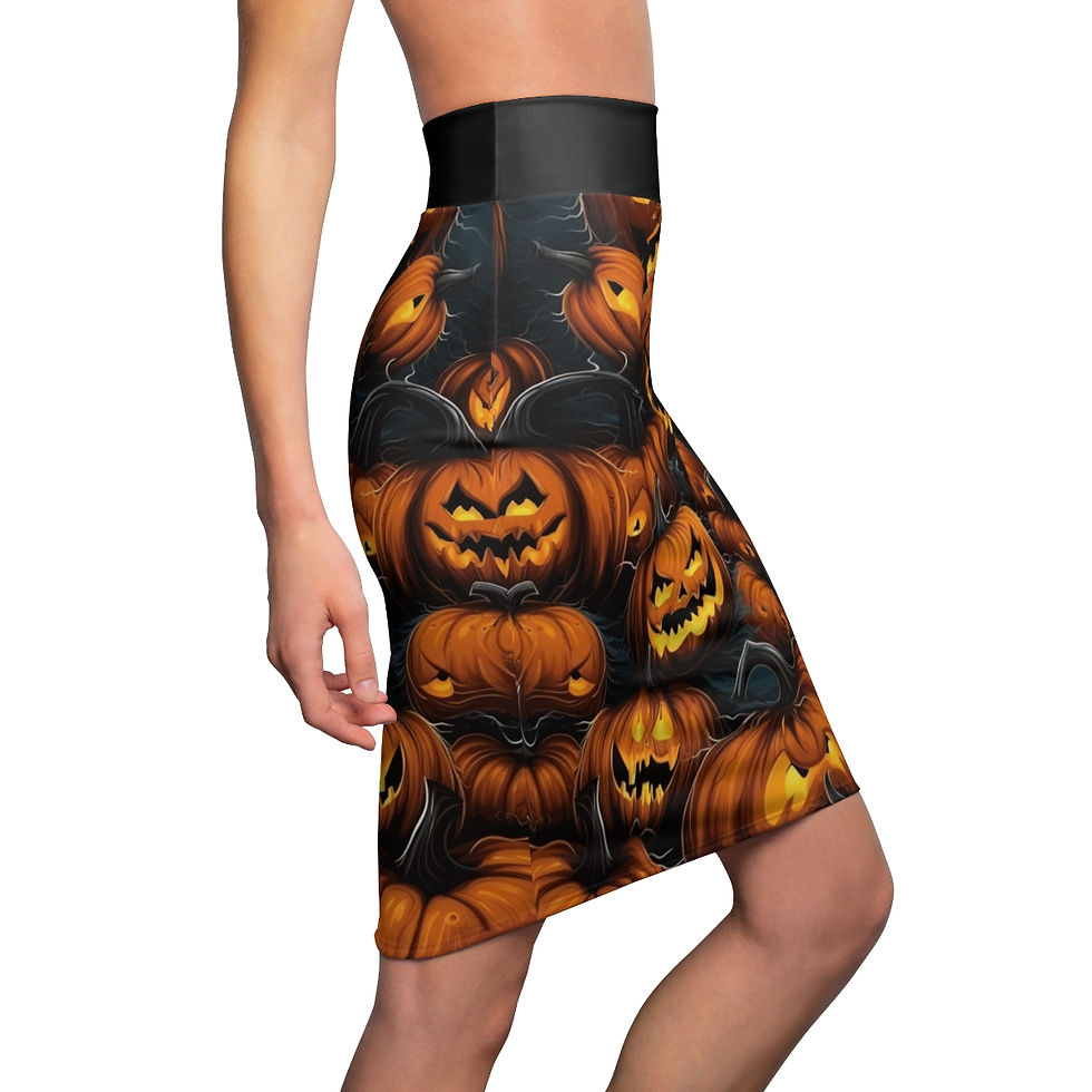 Miniaturbild: Women's Pumpkin Pencil Skirt 