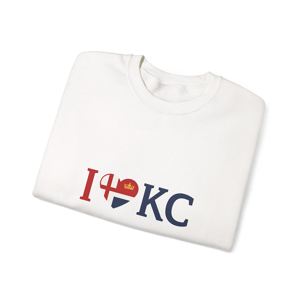 Thumbnail: I ♥ KC England Edition Sweatshirt — World Cup 2026